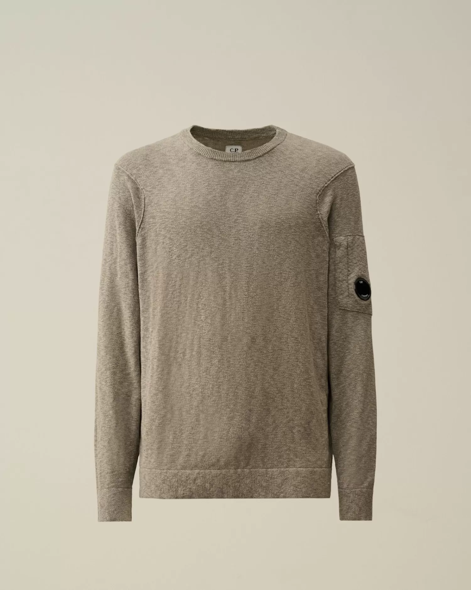 Shop C.P. Company 30/1 Jersey Relaxed Logo T-Shirt Sort