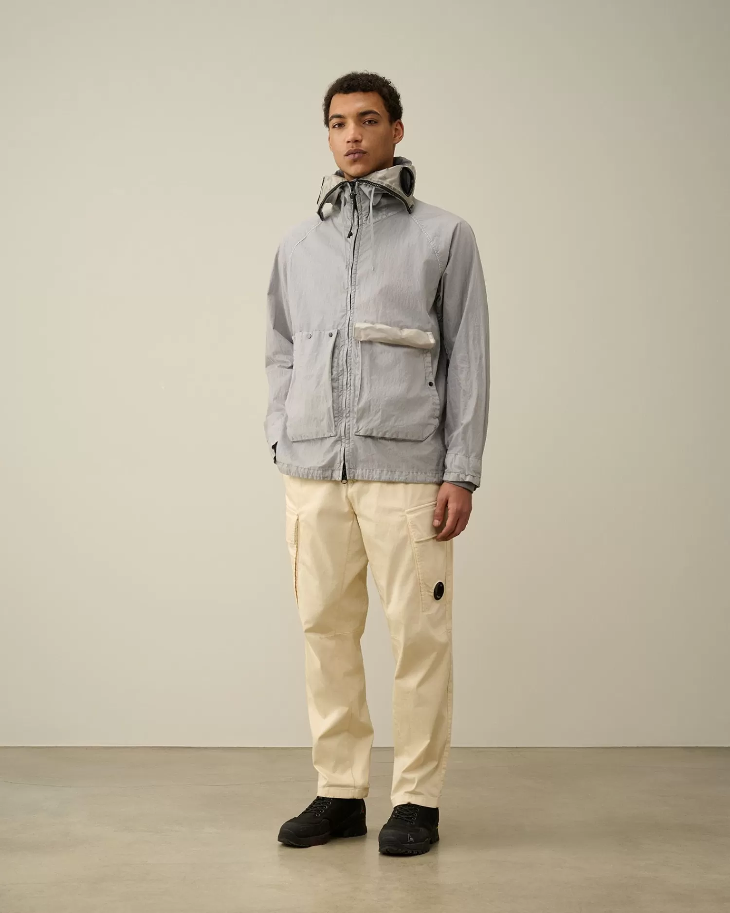New C.P. Company Gore G-Type Haettejakke Blaek Bla